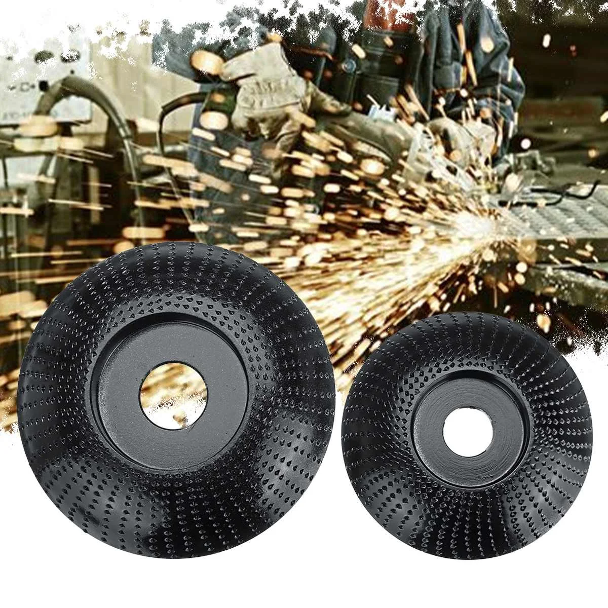 85/100/110mm Wood Grinding Wheel Angle Grinder Disc Wood Carving Disc Sanding Abrasive Tool 16mm 22mm Bore
85/100/110mm Wood Grinding Wheel Angle Grinder Disc Wood Carving Disc Sanding Abrasive Tool 16mm 22mm Bore