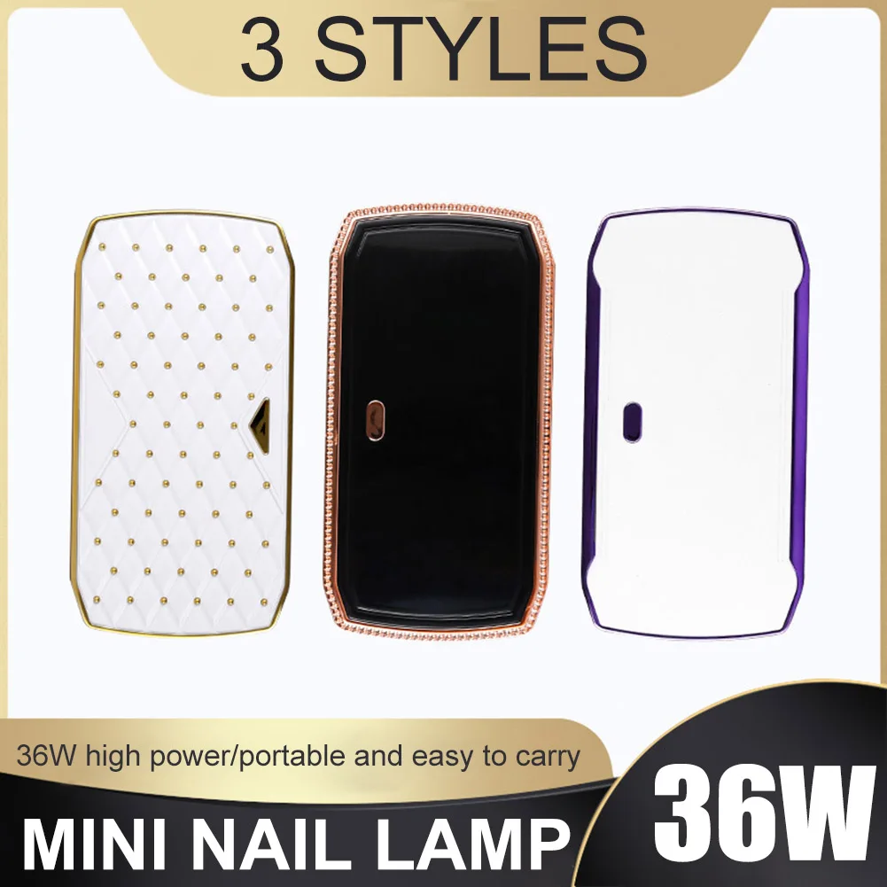 36W Mini LED Nail Lamp UV LED Nail Dryer For Curing Gel Polish Fast Drying Foldable Nail Lamp Manicure Tools
36W Mini LED Nail Lamp UV LED Nail Dryer For Curing Gel Polish Fast Drying Foldable Nail Lamp Manicure Tools