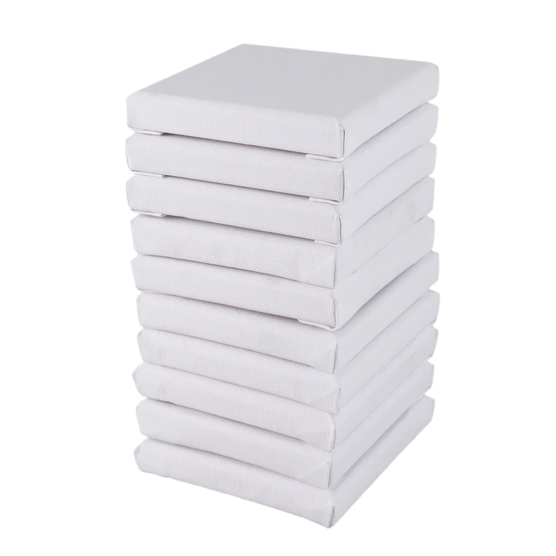 10Pcs/Set White Blank Art Boards Mini Stretched Artist Canvas Art Board Acrylic Oil Paint Wood+Cotton for Artwork Painting
10Pcs/Set White Blank Art Boards Mini Stretched Artist Canvas Art Board Acrylic Oil Paint Wood+Cotton for Artwork Painting