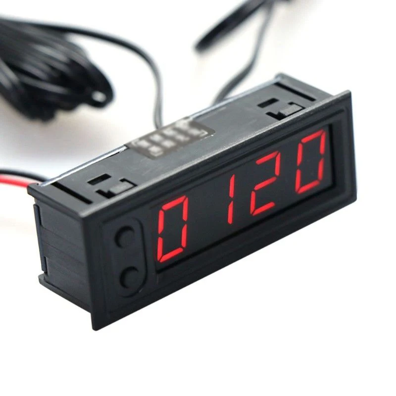 DC 12V Multifunction Clock High-precision Clock Inside And Outside Car Temperature Battery Voltage Monitor Panel Meter
DC 12V Multifunction Clock High-precision Clock Inside And Outside Car Temperature Battery Voltage Monitor Panel Meter