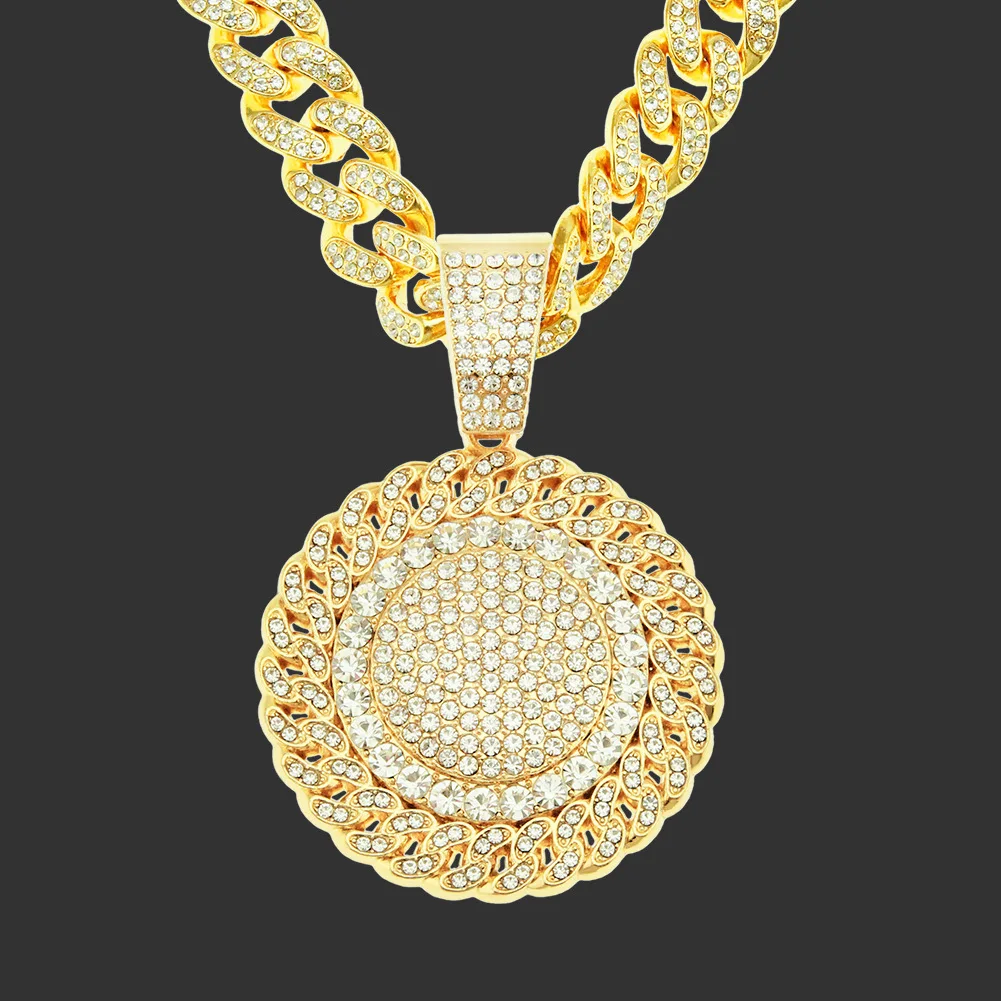 6pcs Men Hiphop Miami Cuban Chain Necklace Round Shape Pendant Hip Hop Jewelry Street Dancer Jewellery Accessory Brother Gift
6pcs Men Hiphop Miami Cuban Chain Necklace Round Shape Pendant Hip Hop Jewelry Street Dancer Jewellery Accessory Brother Gift