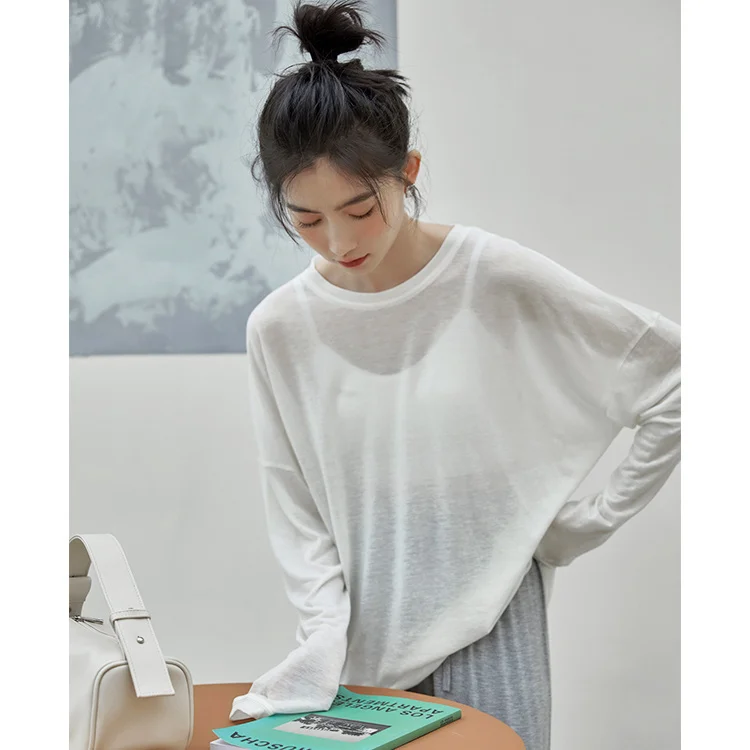 Женская футболка с длинным рукавом, в гонконгском стиле, осень 2021
Женская футболка с длинным рукавом, в гонконгском стиле, осень 2021