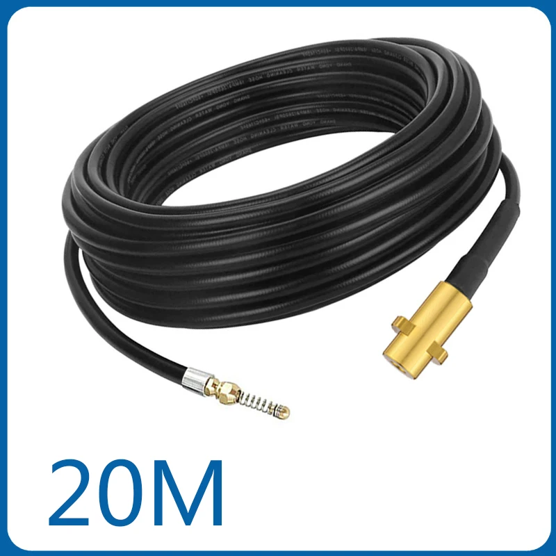 Насадка высокого давления для канализации и очистки сточных вод, 6-20 метров шланг высокого давления трос для чистки труб чистка канализации насадки на керхер прочистка сливных труб сопло шланг высокого kercher
Насадка высокого давления для канализации и очистки сточных вод, 6-20 метров шланг высокого давления трос для чистки труб чистка канализации насадки на керхер прочистка сливных труб сопло шланг высокого kercher