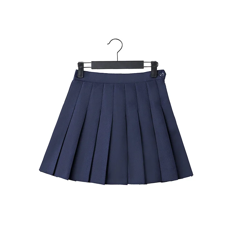 Half-Length Skirt 2021 New High-Waist Short Large Size A-Line JK Skirt Korean Button Black Pleated Skirt Female Summer 
Half-Length Skirt 2021 New High-Waist Short Large Size A-Line JK Skirt Korean Button Black Pleated Skirt Female Summer