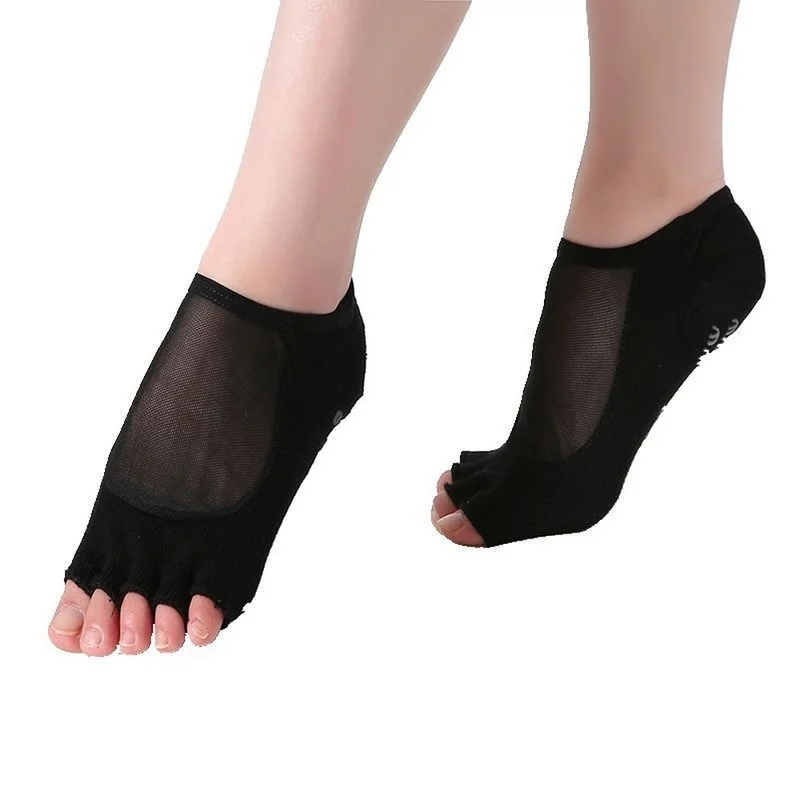 Bud Silk Yarn Gauze Solid Color Yoga Socks Pilates Socks Anti-skid Sock Open Toe Five Fingers Yoga Socks Fitness Gym Accessory
Bud Silk Yarn Gauze Solid Color Yoga Socks Pilates Socks Anti-skid Sock Open Toe Five Fingers Yoga Socks Fitness Gym Accessory