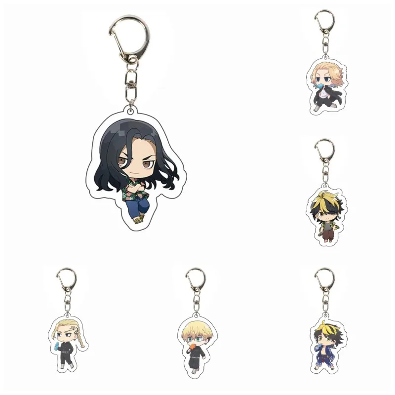 Anime Tokyo Revengers Cosplay Keychain Manjiro Ken Takemichi Hinata Atsushi Chibi Kawaii Bag Key Chains Fans Collection Keyrings
Anime Tokyo Revengers Cosplay Keychain Manjiro Ken Takemichi Hinata Atsushi Chibi Kawaii Bag Key Chains Fans Collection Keyrings
