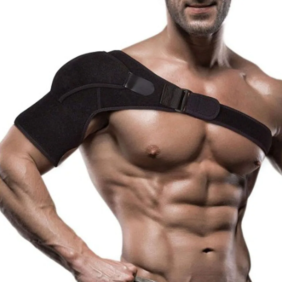 Shoulder Bandage Protector Brace Joint Pain Injury Shoulder Support Strap Training Sports Equipment Adjustable Left/Right
Shoulder Bandage Protector Brace Joint Pain Injury Shoulder Support Strap Training Sports Equipment Adjustable Left/Right