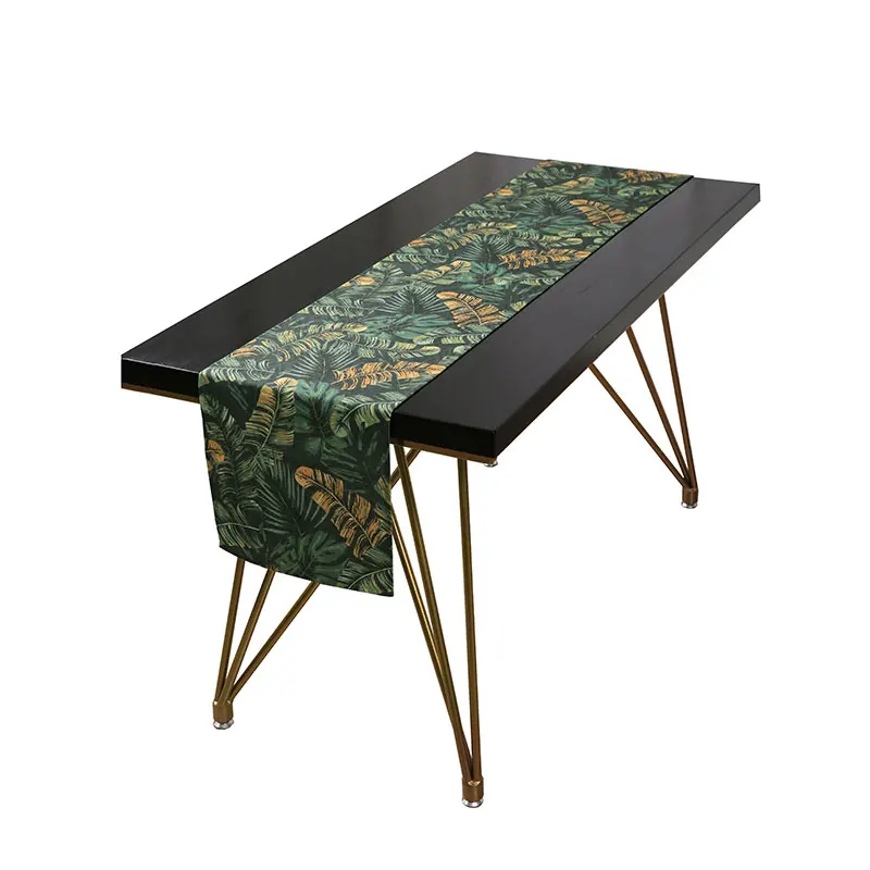 Modern green plants printed table runner cotton linen tablecloth dust proof table cloth cover for cabinet dustproof towel
Modern green plants printed table runner cotton linen tablecloth dust proof table cloth cover for cabinet dustproof towel