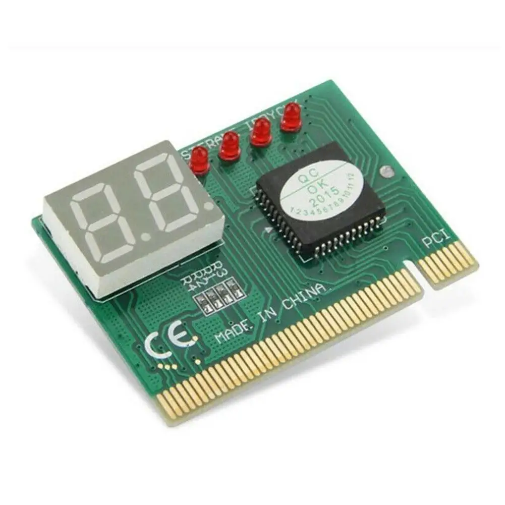1PC 2 Digit PCI Post Card LCD Display PC Analyzer Diagnostic Motherboard Card Tester Networking Computer Tools Analysis W4A5
1PC 2 Digit PCI Post Card LCD Display PC Analyzer Diagnostic Motherboard Card Tester Networking Computer Tools Analysis W4A5