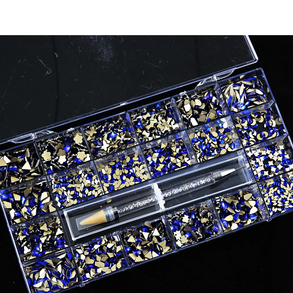 2000 Pcs Mix 20 Styles Flatback Rhinestone Crystals 3D Nail Art Flat-Back Stones Gems +pick pen fuchsia/20 Nail Gem (1 Box ) ,98
2000 Pcs Mix 20 Styles Flatback Rhinestone Crystals 3D Nail Art Flat-Back Stones Gems +pick pen fuchsia/20 Nail Gem (1 Box ) ,98
