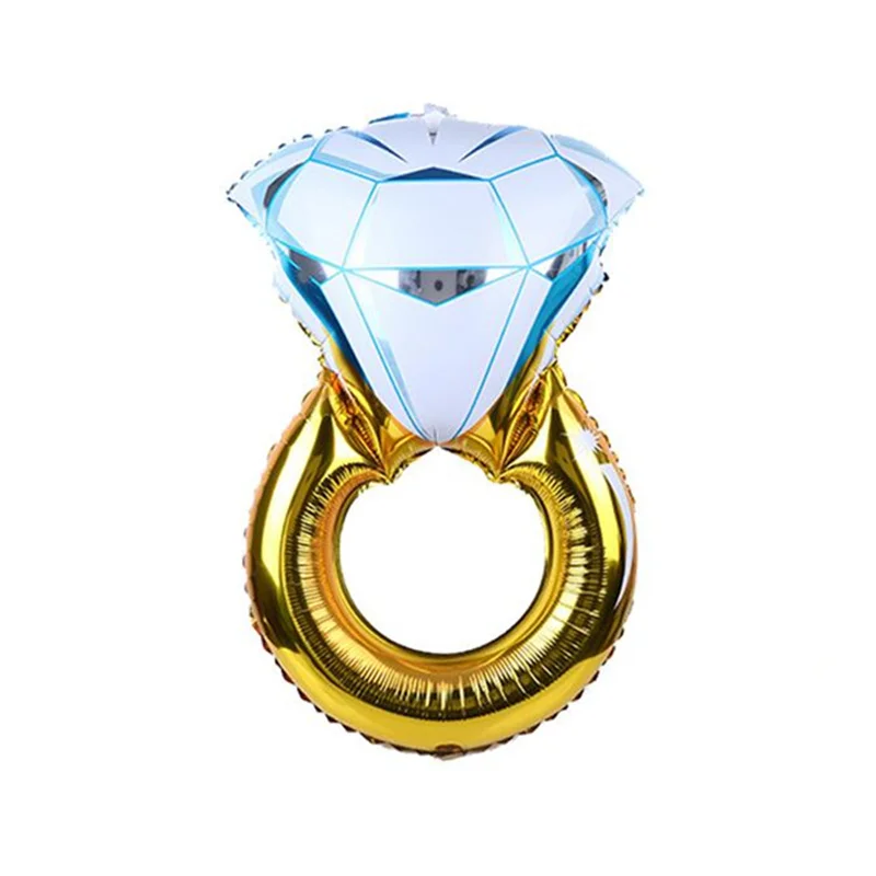 1PC 54x84cm Diamond Shape Balloon Engagement Bride Ring Aluminium Foil Balloon Marriage Wedding Valentine Party DIY Decorations
1PC 54x84cm Diamond Shape Balloon Engagement Bride Ring Aluminium Foil Balloon Marriage Wedding Valentine Party DIY Decorations