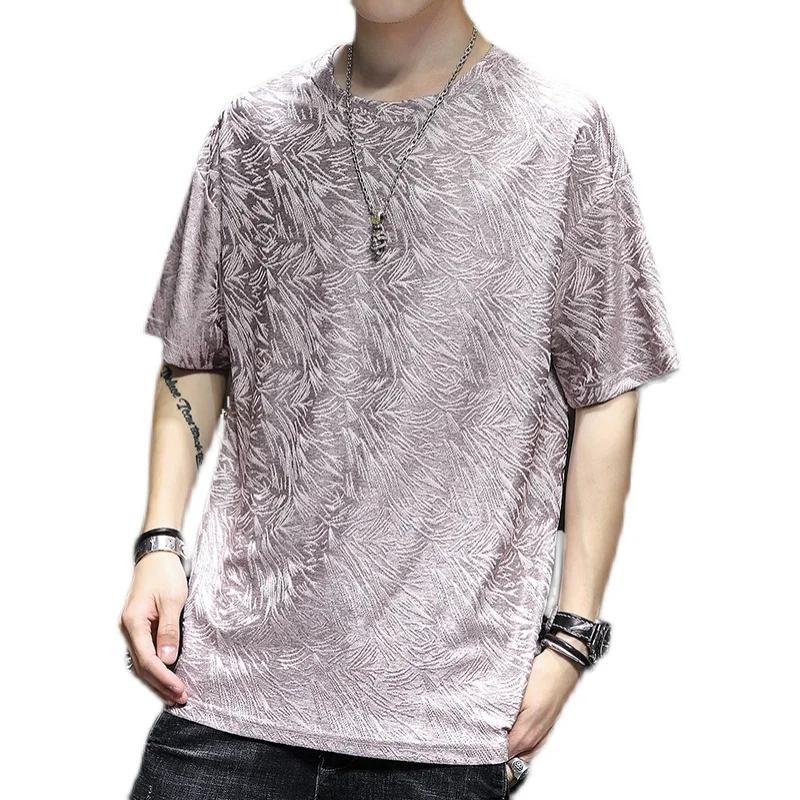 Chinese Style Fashion Plus Size Ice Silk T Shirt Summer Quick-Drying Thin Oversized Tops Men Clothing Harajuku Short Sleeve
Chinese Style Fashion Plus Size Ice Silk T Shirt Summer Quick-Drying Thin Oversized Tops Men Clothing Harajuku Short Sleeve