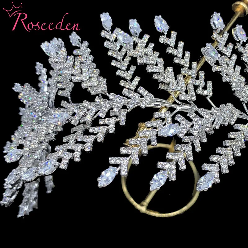 Headdress Graduation Jewelry Flexible CZ Bridal Tiara Bride Headband Crystal Crown Zirconial Wedding Hair Accessories RE3977
Headdress Graduation Jewelry Flexible CZ Bridal Tiara Bride Headband Crystal Crown Zirconial Wedding Hair Accessories RE3977