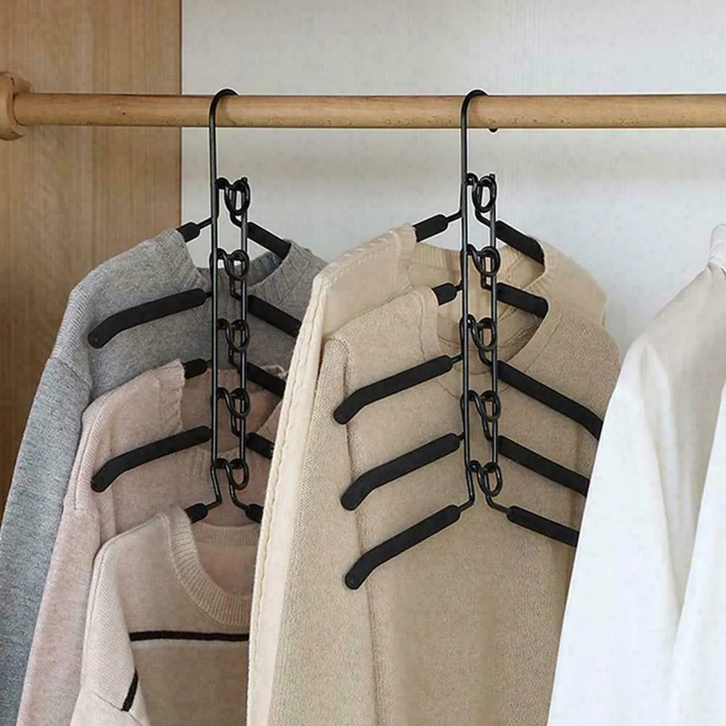 Multi-Layer Coat Hangers For Top Dress Shirts Non-Slip Garment Clothes Hanger Laundry Storage Organization Drying Racks
Multi-Layer Coat Hangers For Top Dress Shirts Non-Slip Garment Clothes Hanger Laundry Storage Organization Drying Racks