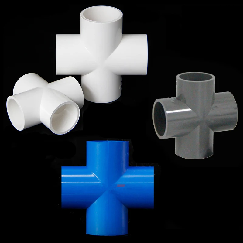 PVC Pipe Fitting - Cross 4-Way 20,32,40,50,63,75,90,110mm Connector Solvent Weld Jointer Plumbing Accessories Garden Aquarium
PVC Pipe Fitting - Cross 4-Way 20,32,40,50,63,75,90,110mm Connector Solvent Weld Jointer Plumbing Accessories Garden Aquarium