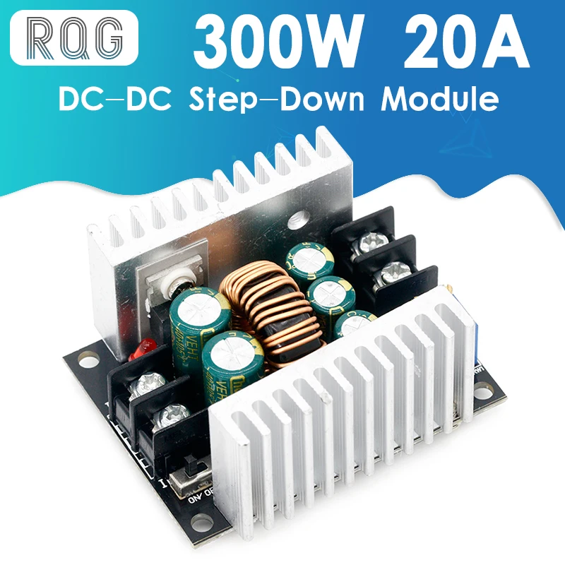 300W 20A DC-DC Buck Converter Step Down Module Constant Current LED Driver Power Step Down Voltage Module Electrolytic Capacitor
300W 20A DC-DC Buck Converter Step Down Module Constant Current LED Driver Power Step Down Voltage Module Electrolytic Capacitor