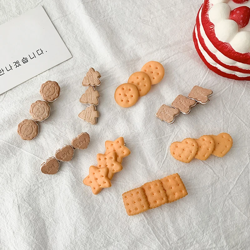 1PC Women Sand Biscuit Hairpin Side Top Hair Clips Headdress New Cute Simple Fashion Hair Ornament Accessories
1PC Women Sand Biscuit Hairpin Side Top Hair Clips Headdress New Cute Simple Fashion Hair Ornament Accessories
