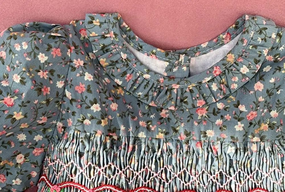 autumn Floral Cotton smocked princess Dress Kids Baby Girl Long-sleeved Toddler Girl party dress
autumn Floral Cotton smocked princess Dress Kids Baby Girl Long-sleeved Toddler Girl party dress