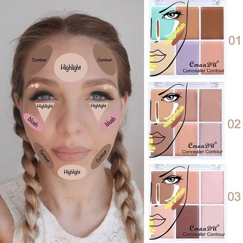 6 Colors Pro Full Coverage Cottect Flawless Cream Concealer Makeup Silky Smooth Texture Foundation Highlighter Glitter Powder
6 Colors Pro Full Coverage Cottect Flawless Cream Concealer Makeup Silky Smooth Texture Foundation Highlighter Glitter Powder