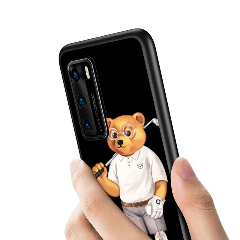 Cute Bear cartoon for Huawei Mate 30 20 20X 10 Lite Y9 Y7 Y6 Y5 Pro Prime Lite 2019 2018 Soft Black Phone Case
Cute Bear cartoon for Huawei Mate 30 20 20X 10 Lite Y9 Y7 Y6 Y5 Pro Prime Lite 2019 2018 Soft Black Phone Case