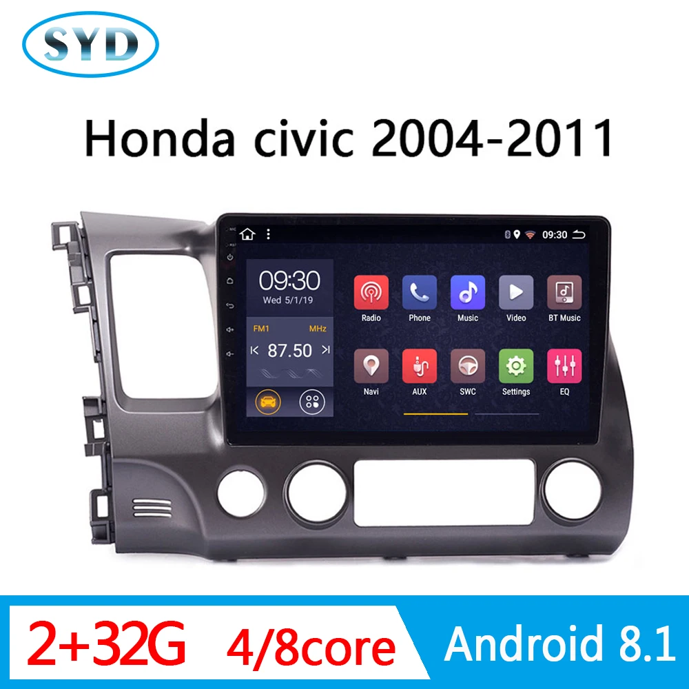 Автомобильный gps-навигатор для Honda City Greiz Gienia 2015-2018 центральный мультимедийный dvd