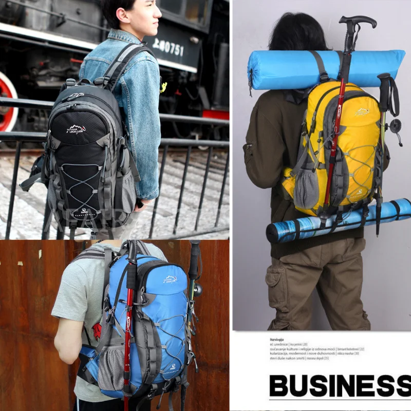 40L Men's Backpack Camping Hiking Trekking Backpacks Travel Backpack Waterproof Tactical Bag Women Men Climbing Bag Big Capacity
40L Men's Backpack Camping Hiking Trekking Backpacks Travel Backpack Waterproof Tactical Bag Women Men Climbing Bag Big Capacity