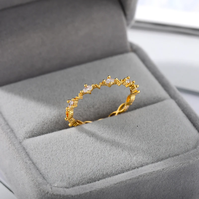 Romantic Geometry Cubic Zirconia Rings For Women Zircon Crystal CZ Color Finger Ring Boho Wedding Jewelry Accessories Gift
Romantic Geometry Cubic Zirconia Rings For Women Zircon Crystal CZ Color Finger Ring Boho Wedding Jewelry Accessories Gift