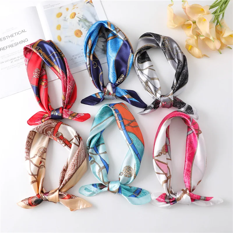 2021 New Fashion Silk Square Scarf For Women 60cm Satin Neck Hair Tie Band Bag Warp Soft Neckerchief Hijabs Head Lsgf726-2
2021 New Fashion Silk Square Scarf For Women 60cm Satin Neck Hair Tie Band Bag Warp Soft Neckerchief Hijabs Head Lsgf726-2