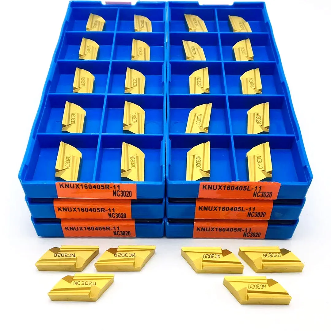 10PCS KNUX160405R NC3020 High Quality Carbide Insert Replacement Tool CNC Tool Super Hard Wear Tool KNUX160405L NC3020
10PCS KNUX160405R NC3020 High Quality Carbide Insert Replacement Tool CNC Tool Super Hard Wear Tool KNUX160405L NC3020