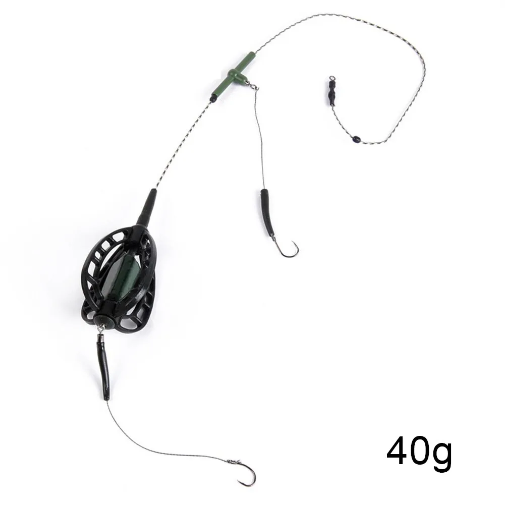 Carp Fishing Inline Method Feeder Bait Cage Hook Rig Rig Leader Core Line Set High-horsepower String Hook Throwing Rod Tackle
Carp Fishing Inline Method Feeder Bait Cage Hook Rig Rig Leader Core Line Set High-horsepower String Hook Throwing Rod Tackle