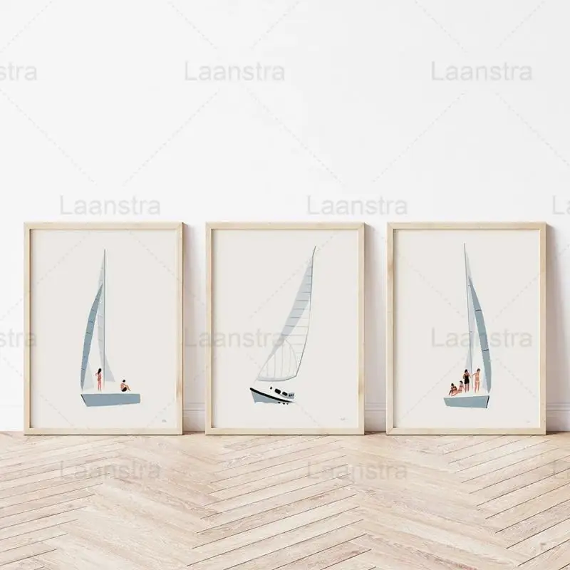 Modern Minimalist Home Decoration Painting Sailboat People Canvas Posters And Prints Nautical Wall Art Picture For Living Room
Modern Minimalist Home Decoration Painting Sailboat People Canvas Posters And Prints Nautical Wall Art Picture For Living Room