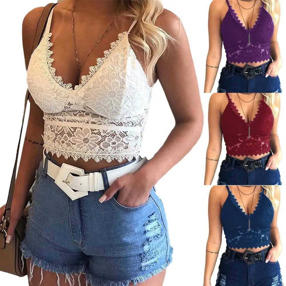 Women Sexy Adjustable Straps Lace See Through Padded Brassiere Crop Top Vest Brassiere Crop Top Vest Brassiere Crop Top Vest Top
Women Sexy Adjustable Straps Lace See Through Padded Brassiere Crop Top Vest Brassiere Crop Top Vest Brassiere Crop Top Vest Top