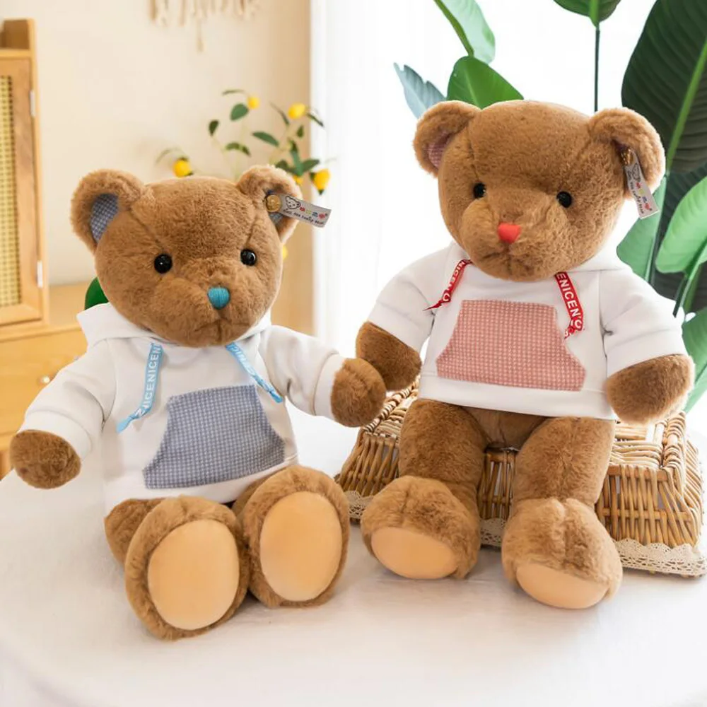 Sweater Bear Doll Children Plush Stuffed Toy Birthday Christmas Gift Sleeping Pillow
Sweater Bear Doll Children Plush Stuffed Toy Birthday Christmas Gift Sleeping Pillow
