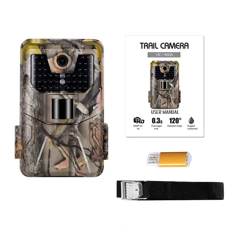 HC-900A Hunting Camera Trail Camera 16MP IP65 1080P 0.3 Seconds Start 3Pir Outdoor Waterproof Hd Tracking Hunting Night Camera
HC-900A Hunting Camera Trail Camera 16MP IP65 1080P 0.3 Seconds Start 3Pir Outdoor Waterproof Hd Tracking Hunting Night Camera