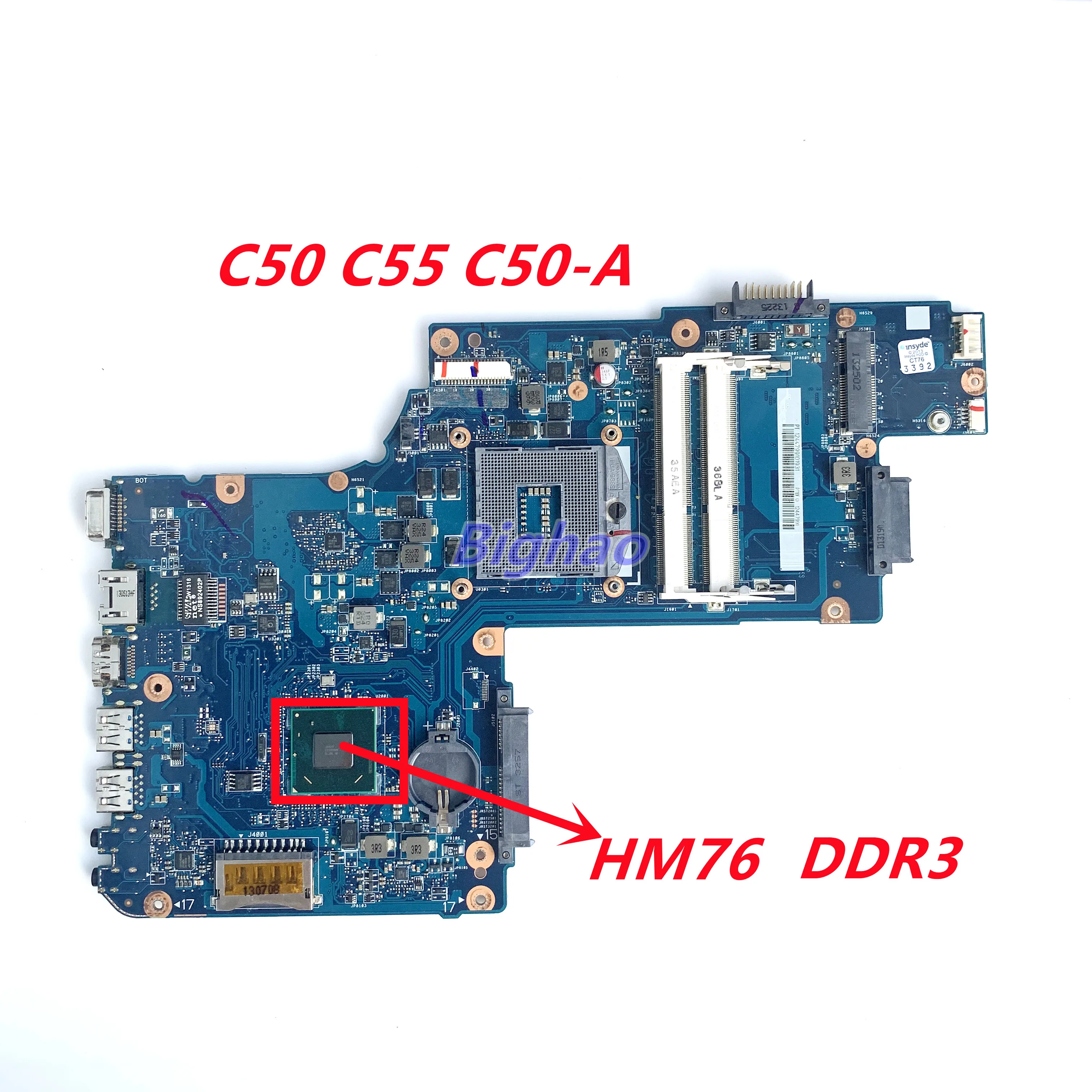 H000061930 для Toshiba C50 C55 C50-A Материнская плата ноутбука с SLJ8E HM76 (поддержка процессора i3/i5/i7) Наслаждайтесь бесплатными покупками
H000061930 для Toshiba C50 C55 C50-A Материнская плата ноутбука с SLJ8E HM76 (поддержка процессора i3/i5/i7) Наслаждайтесь бесплатными покупками