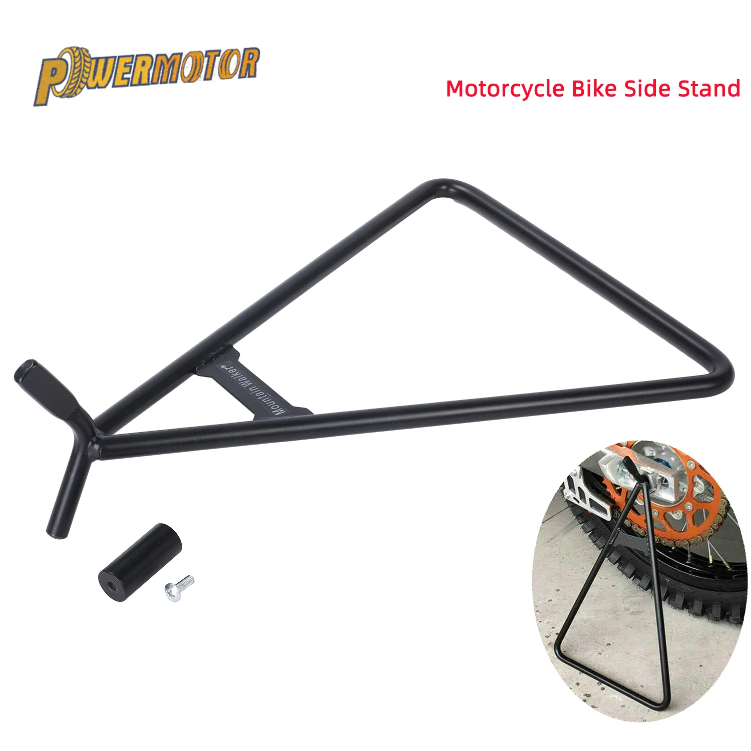 Universal New Accessories Black Steel Motorcycle Triangle Side Stand 39x25x11cm For Dirt Bike MX Motocross Kickstand
Universal New Accessories Black Steel Motorcycle Triangle Side Stand 39x25x11cm For Dirt Bike MX Motocross Kickstand