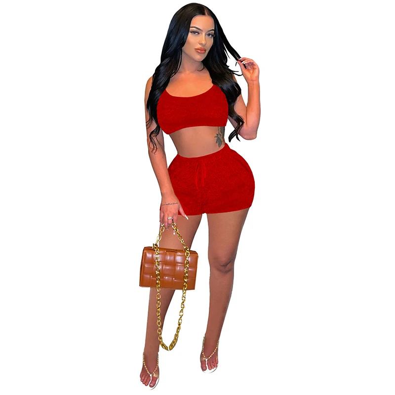 2022 Women Autumn Solid Color 2 Piece Shorts Set Sleeveless Top+Elastic Shorts Suit Casual Sportwear Yoga Fitness Outfits
2022 Women Autumn Solid Color 2 Piece Shorts Set Sleeveless Top+Elastic Shorts Suit Casual Sportwear Yoga Fitness Outfits