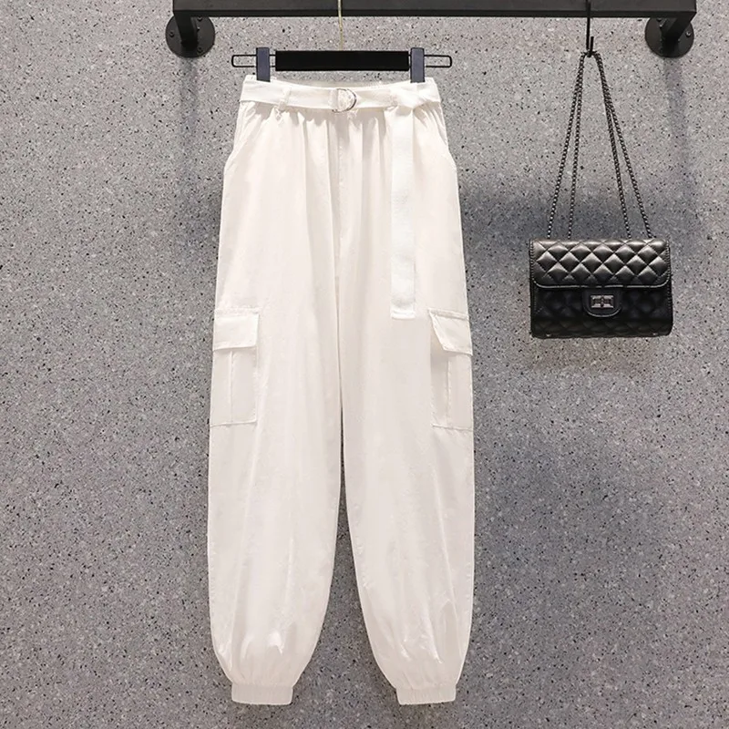 Plus Size Women Summer Ankle-length Casual Pants New Arrival 2021 Simple Style Solid Color Loose Female Harem Pants W262
Plus Size Women Summer Ankle-length Casual Pants New Arrival 2021 Simple Style Solid Color Loose Female Harem Pants W262