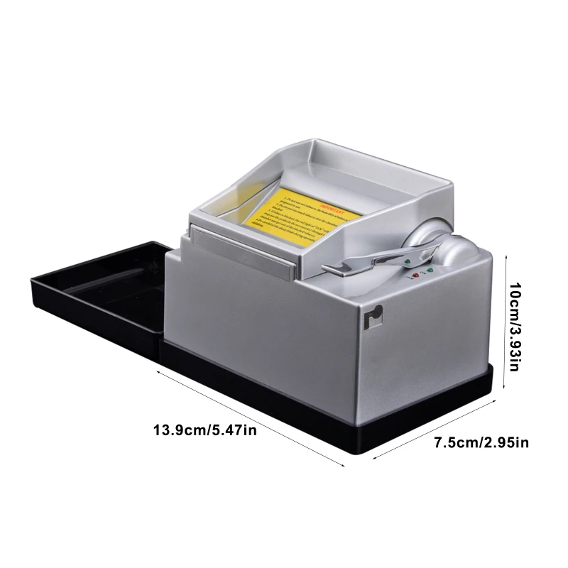 Fully Automatic Large Electric Cigarette Maker Electric Cigarette Injector Machine Cigarette Case With Cigarette Grinding Device
Fully Automatic Large Electric Cigarette Maker Electric Cigarette Injector Machine Cigarette Case With Cigarette Grinding Device