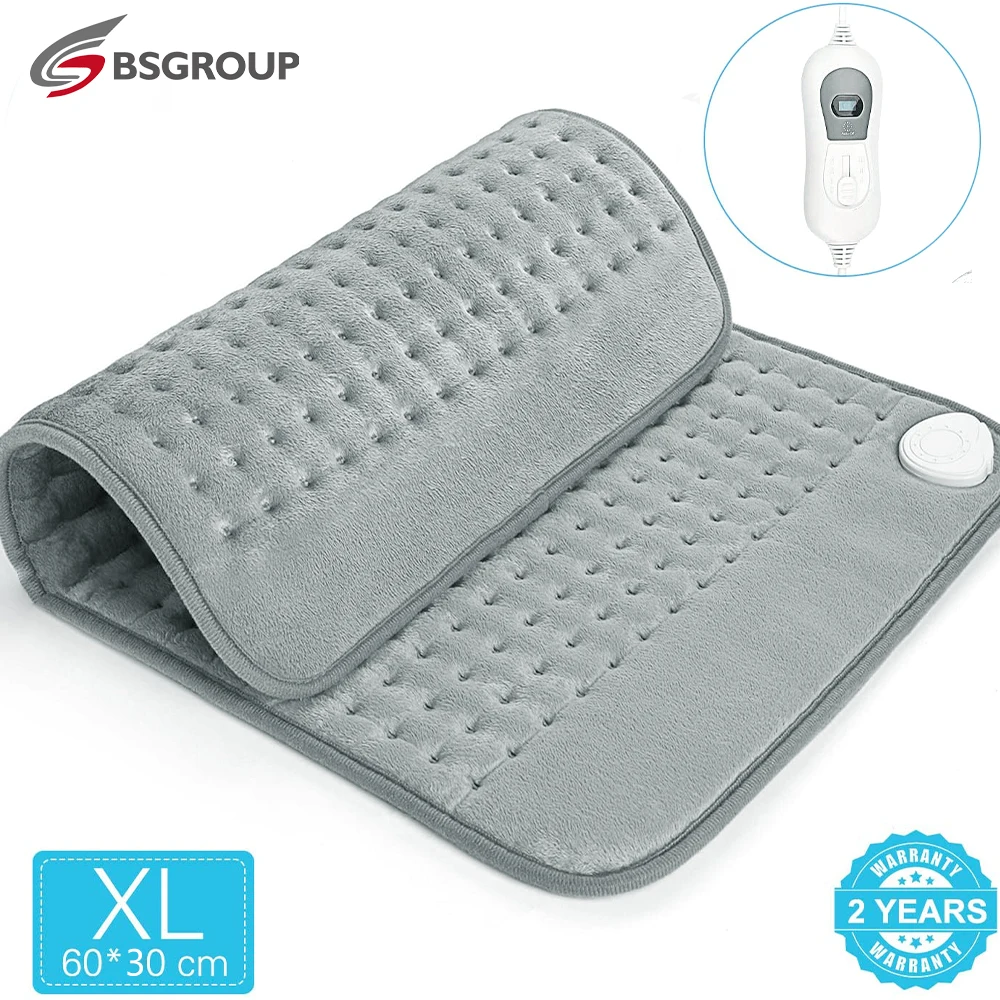 XL King Size 30*60CM 220V-240V Extra Large Electric Heating Pad for Period Cramps Lower Back Pain Relief Heat Therapy EU Plug
XL King Size 30*60CM 220V-240V Extra Large Electric Heating Pad for Period Cramps Lower Back Pain Relief Heat Therapy EU Plug