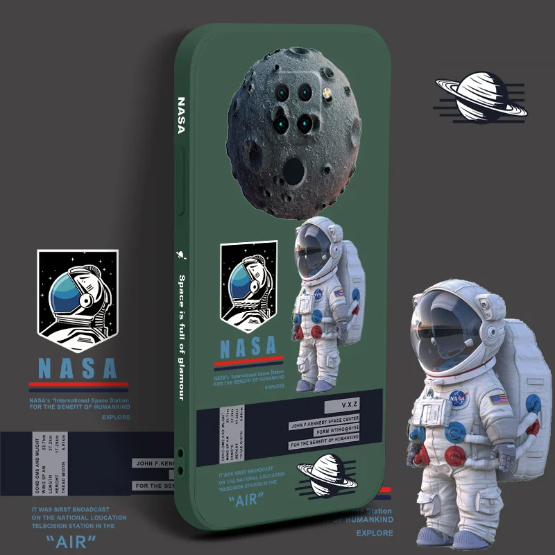 Fortress Astronaut Silicone Case For Xiaomi Redmi Note 10 10S 9T 9 8 7 Pro Max Redmi 9 9A 9T K40 K30 K20 Pro Phone Back Cover
Fortress Astronaut Silicone Case For Xiaomi Redmi Note 10 10S 9T 9 8 7 Pro Max Redmi 9 9A 9T K40 K30 K20 Pro Phone Back Cover