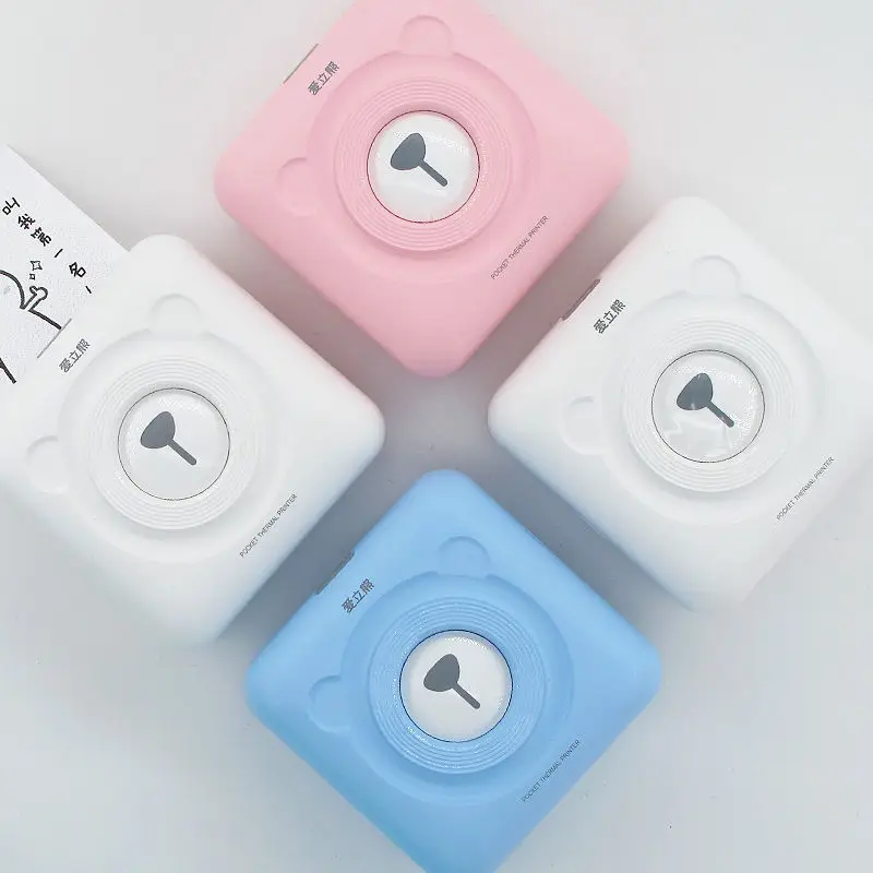 Mini Portable Thermal Printer Paper Photo Pocket Thermal Printer 58 mm Printing Wireless Bluetooth Android IOS Printers
Mini Portable Thermal Printer Paper Photo Pocket Thermal Printer 58 mm Printing Wireless Bluetooth Android IOS Printers