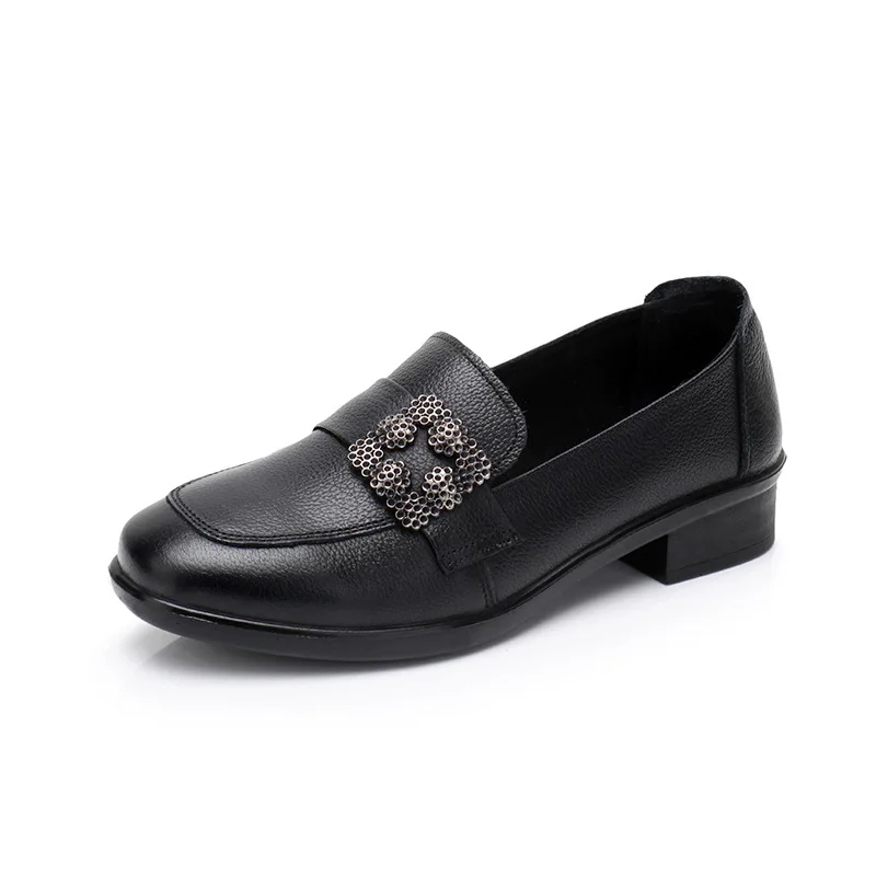 Genuine Leather Women Flat Shoes Comfortable 2019 Spring Autumn Oxfords Ladies Leather Shoes Large Size 35-41 Soft Mom Shoes
Genuine Leather Women Flat Shoes Comfortable 2019 Spring Autumn Oxfords Ladies Leather Shoes Large Size 35-41 Soft Mom Shoes