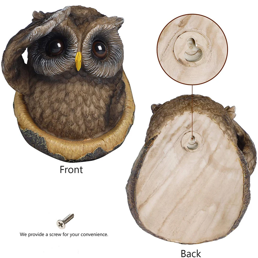 Resin Owl Figure Sculpture Ornaments Yard Decor Crafts Art Sculpture Accessories For Garden Outdoor Animal Figurines Home Craft
Resin Owl Figure Sculpture Ornaments Yard Decor Crafts Art Sculpture Accessories For Garden Outdoor Animal Figurines Home Craft