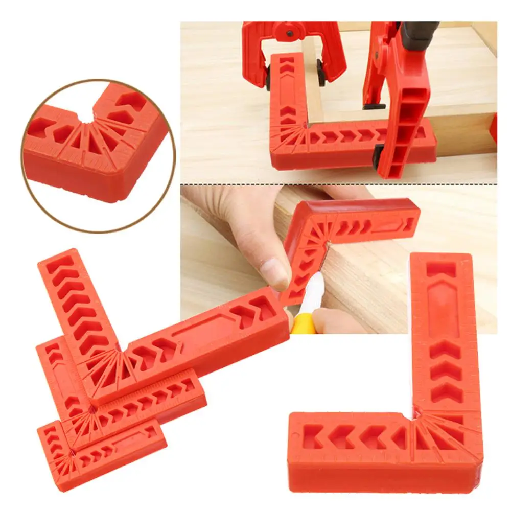 3/4pcs 3/4/6 Inch 90 Degree Right Angle Clamps Ruler Clamping Woodworking Fixer Tools - 6 Inch
3/4pcs 3/4/6 Inch 90 Degree Right Angle Clamps Ruler Clamping Woodworking Fixer Tools - 6 Inch