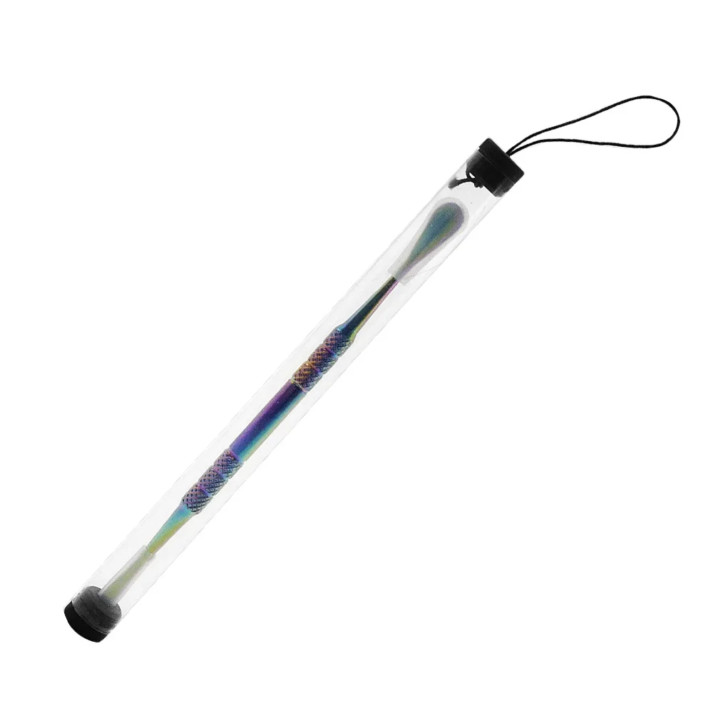 Snuff Spoon 106MM Stainless Steel Dabber Tools Dab Caving Tool Spoon Metal Wax Carving Tool Glass Water Pipe Accessoires
Snuff Spoon 106MM Stainless Steel Dabber Tools Dab Caving Tool Spoon Metal Wax Carving Tool Glass Water Pipe Accessoires