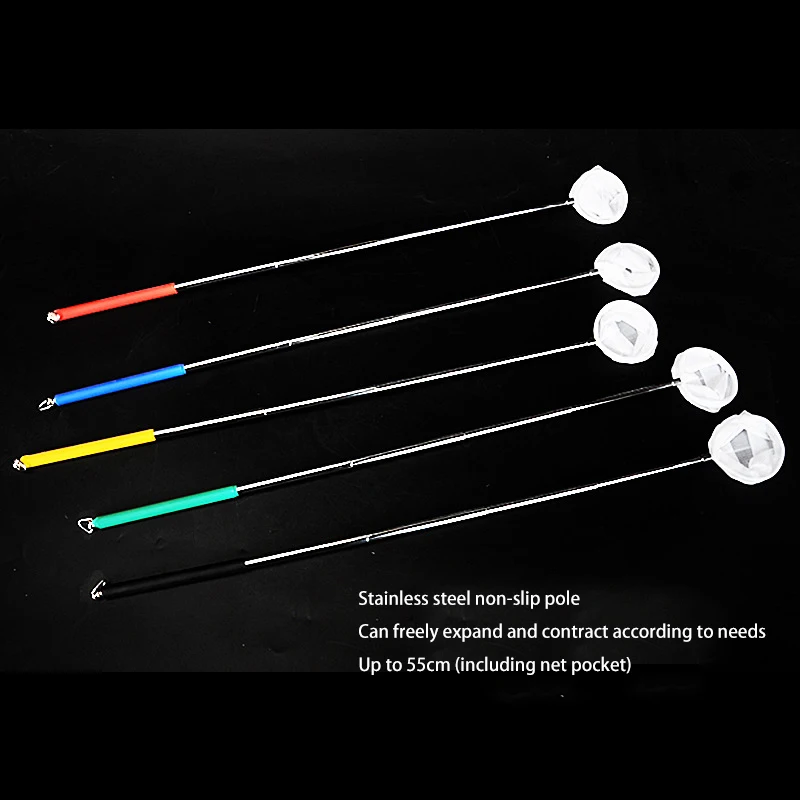 1PCS Aquarium Fish Net Mini Adjustable Fish 3D Cleaner Fishing Baskets Random Color Telescoping Landing Nets Shrimp Scoop
1PCS Aquarium Fish Net Mini Adjustable Fish 3D Cleaner Fishing Baskets Random Color Telescoping Landing Nets Shrimp Scoop