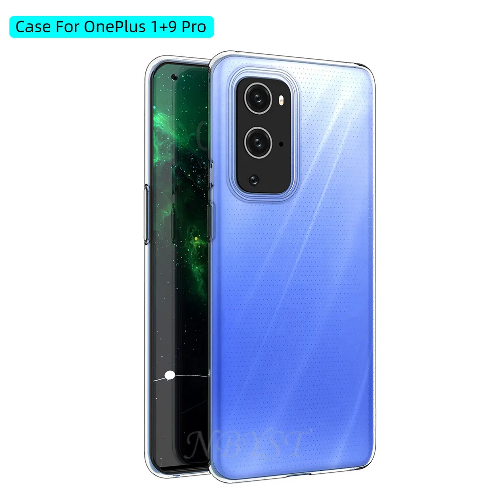 Мягкий силиконовый чехол из ТПУ для OnePlus 9 Pro 8T 5T 6T 1 + 7T бампер прозрачный