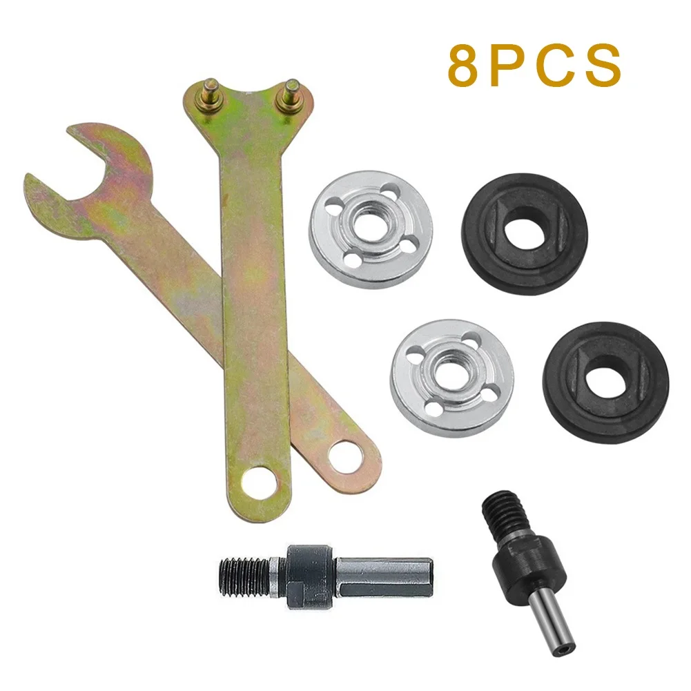 8pcs Metal Angle Grinder Wrench Spanner Connecting Rod Kit 6mm Round 10mm Triangular Repair Tool Electric Drill Hand Drill Parts
8pcs Metal Angle Grinder Wrench Spanner Connecting Rod Kit 6mm Round 10mm Triangular Repair Tool Electric Drill Hand Drill Parts