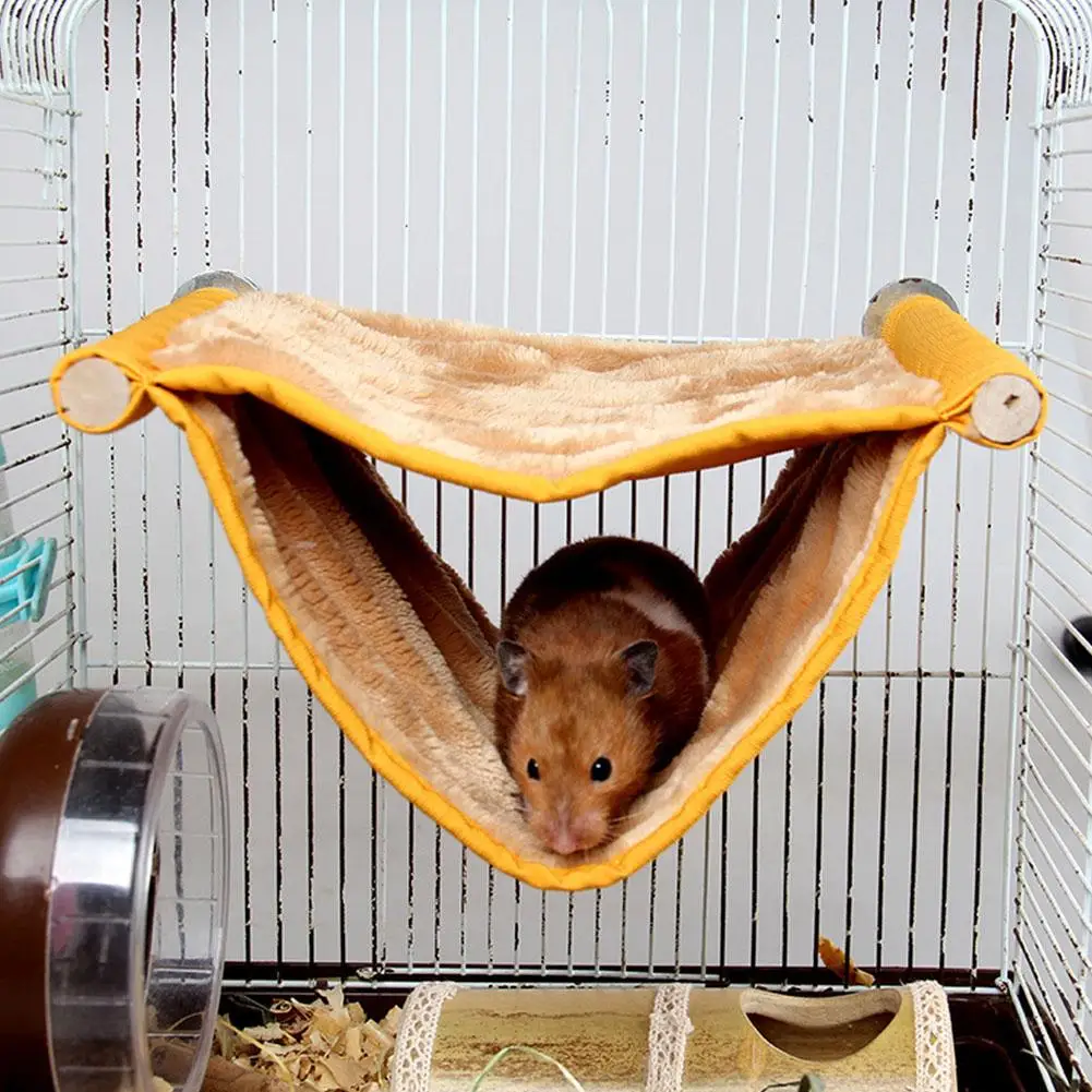 Hamster Hammock Chinchilla Rabbit Double Layer Small Pet Hanging Nest Warm Winter Toy Sleeping Nest Bed Pet Supplies In Stock 
Hamster Hammock Chinchilla Rabbit Double Layer Small Pet Hanging Nest Warm Winter Toy Sleeping Nest Bed Pet Supplies In Stock